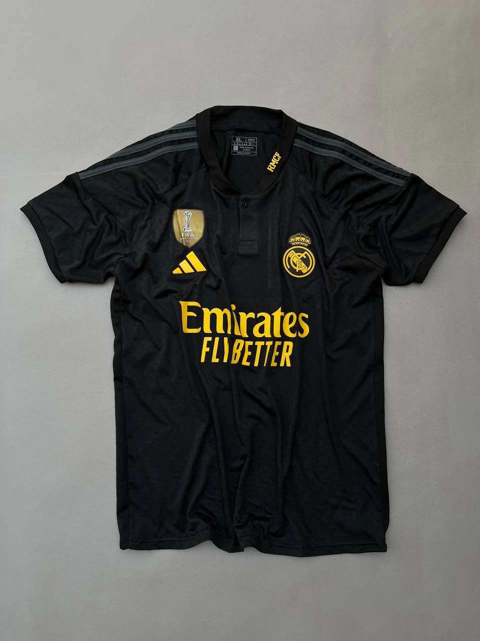 قميص ريال مدريد الاحتياطي 2024 " الاسود  "