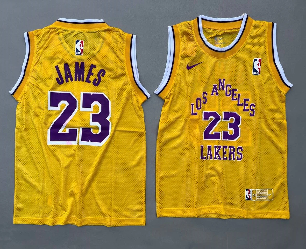 قميص NBA " LOS ANGELES " اصفر