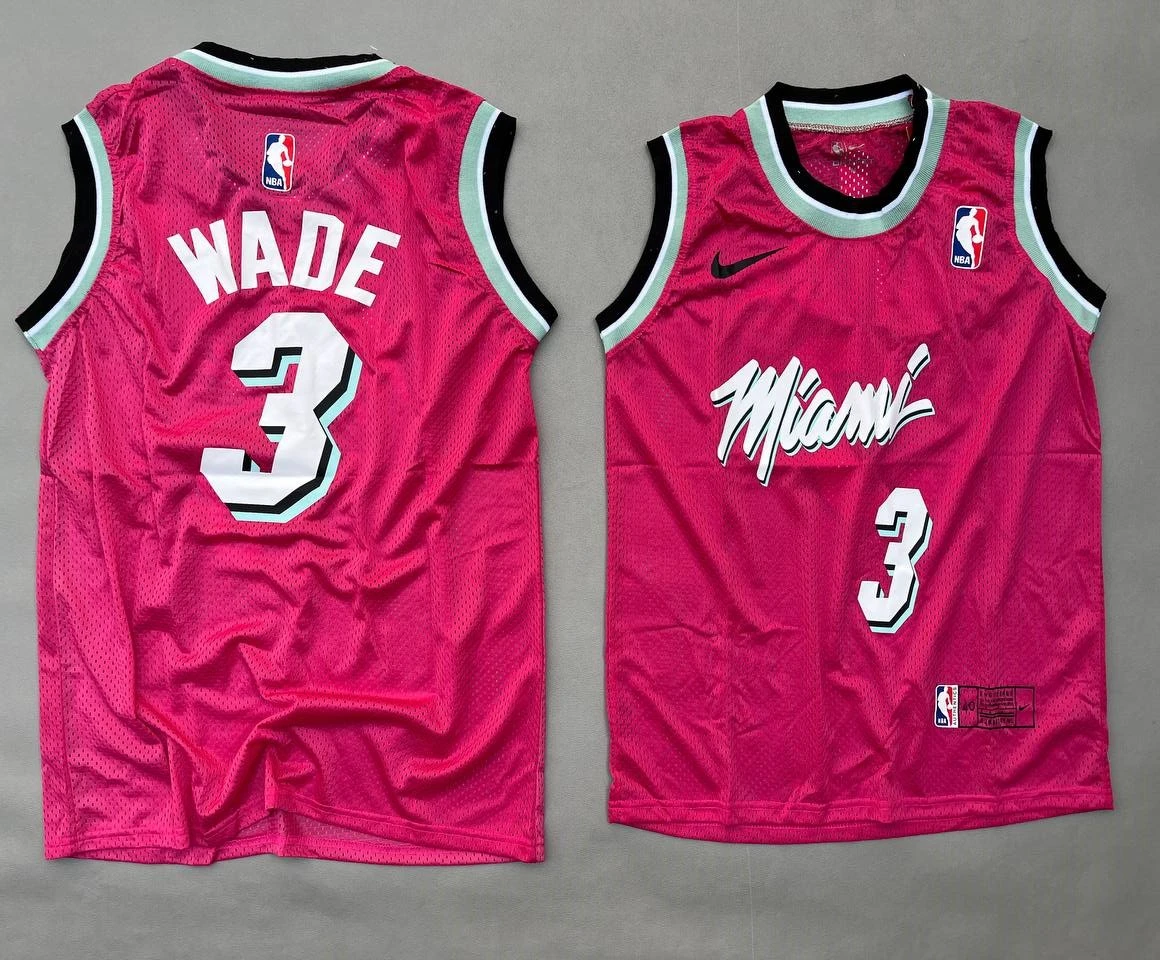 قميص NBA " MIAMI " بينك