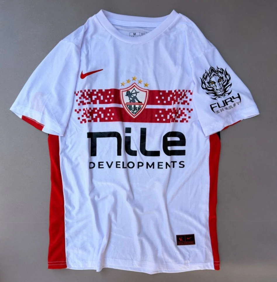 قميص الزمالك الأساسي ٢٠٢٧ اعلانات " الابيض "'